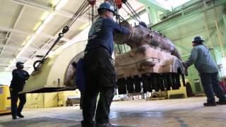 Steam Turbine Repair Time Lapse Video [upl. by Attenaz]