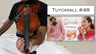 How to play Srivalli Pushpa [upl. by Ylrebmic]