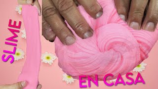 COMO HACER SLIME ¿1 INGREDIENTE SIN PEGAMENTO SIN BORAX FÁCIL DE HACER [upl. by Ahsital]