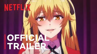 KAKEGURUI TWIN  Official Trailer  Netflix [upl. by Alletnahs]