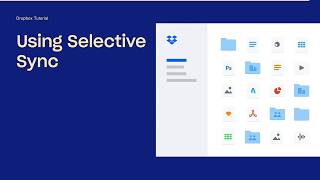 How to use selective sync  Dropbox Tutorials  Dropbox [upl. by Cathrine]