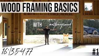 Carpentry 101 Basics of Wood Framing with MattBangsWood 1 [upl. by Talanta]