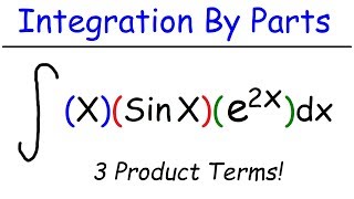 Calculus  Integration By Parts [upl. by Hymie]