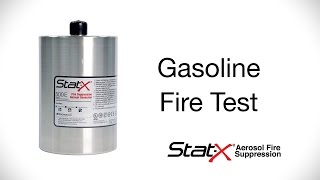 StatX® Fire Suppression 500E Discharge Video [upl. by Nisay972]