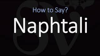 How to Pronounce Naphtali CORRECTLY [upl. by Ennaerb20]