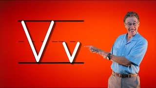 Learn The Letter V  Lets Learn About The Alphabet  Phonics Song for Kids  Jack Hartmann [upl. by Ryan991]