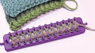 Loom Knitting Cast Off  Stretchy Version  BEGINNER [upl. by Rayburn299]