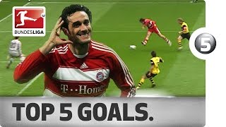 Grazie Luca Toni  Top 5 Goals [upl. by Amalburga]