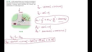 Problem F1248 Dynamics Hibbeler 13th Chapter 12 [upl. by Anigger]