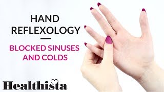 Hand reflexology for blocked sinuses and colds [upl. by Sheridan]