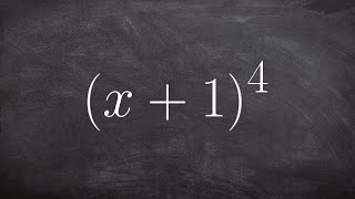 Use binomial expansion to expand a binomial to the fourth power [upl. by Santoro489]