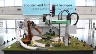 ARBURG robots in action [upl. by Fairlie581]