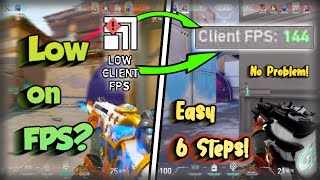 UTMOST How to Increase FPS in VALORANT  For LaptopLowEnd PC 2025 [upl. by Shirah]