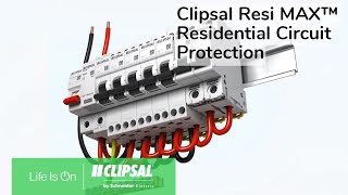 Clipsal Resi MAX™ Residential Circuit Protection [upl. by Thalassa]