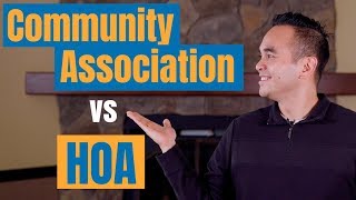 Community association vs homeowners association HOA Whats the difference [upl. by Merrile]