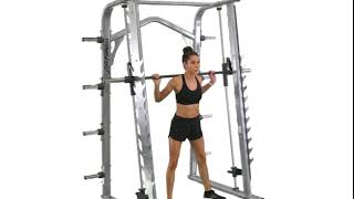 Sumo Squat Smith Machine [upl. by Eterg]