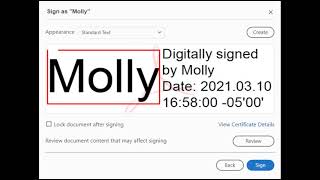 Creating a Digital Signature for PDF Adobe DC [upl. by Andromada]