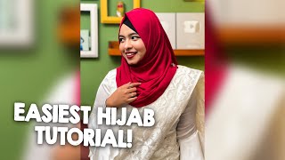 Easiest And Most Requested Hijab Tutorial  FAIZA [upl. by Watkin]