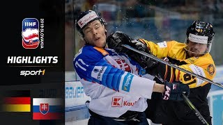 DEBTeam mit Comeback Deutschland – Slowakei 32  Highlights  IIHF EishockeyWM 2019  SPORT1 [upl. by Airebma345]