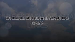 Sphesihle Skhakhane Amaphiko Lyrics [upl. by Dorr695]