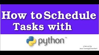 How to Schedule Tasks with Python using Schedule [upl. by Mapes]