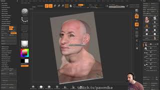 062 ZBrush Spotlight PolyPainting Skin From Photos [upl. by Shirk]