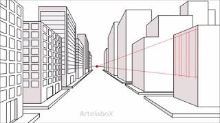 Prospettiva Centrale 6 PAESAGGIO URBANO  CITY IN PERSPECTIVE [upl. by Aramoy]