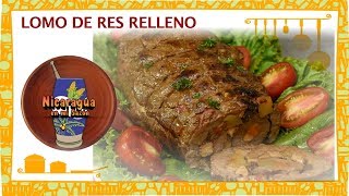 Lomo de Res Relleno  María Esther López [upl. by Aney700]