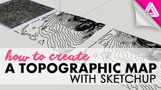 How to Create A Topographic Map with Sketchup [upl. by Eisnyl322]