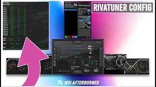 MSI Afterburner  Rivatuner Config [upl. by Annoyek]