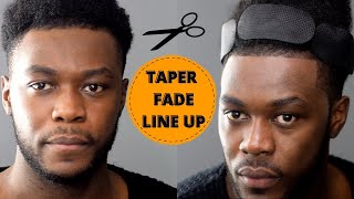 How to get a SHARP tapered line up 🔥  Haircut Tutorial [upl. by Atinahs799]