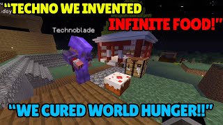 Technoblade Ranboo and Tubbo being funny for 15 minutes straight Dream SMP [upl. by Soracco]