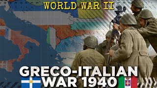 Battle of Greece 1940 Mussolini Attacks  World War II DOCUMENTARY [upl. by Auahsoj]