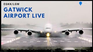 Gatwick Airport Live  EGKKLGW  21st March 2024 [upl. by Tracay]