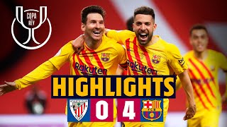 🏆 HIGHLIGHTS ATHLETIC 04 BARÇA COPA DEL REY 2021 FINAL CHAMPIONS 🏆 CopaBarça [upl. by Litton792]