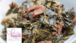 How to cook Southern Collard Greens  Recipe  I Heart Recipes [upl. by Giffy481]