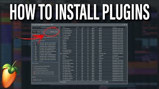 How to Install a VST in FL Studio  FL studio Installing Plugins [upl. by Columbine523]