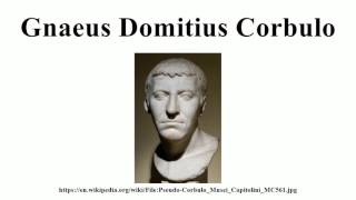 Gnaeus Domitius Corbulo [upl. by Nrobyalc]