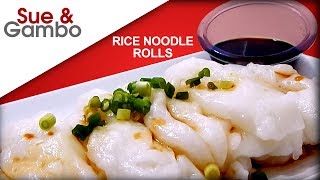 Rice Noodle Rolls  Cheung Fun Recipe [upl. by Atazroglam]