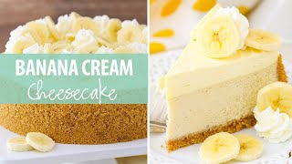 Banana Cream Cheesecake [upl. by Nylirej544]