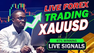 🔴 LIVE FOREX DAY TRADING  XAUUSD GOLD SIGNALS [upl. by Enyledam]