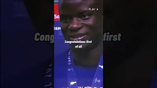 Kanté says ‘Thank You’ 🤡 [upl. by Leirea]