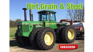 John Deere 8640 how to shift a single stick Quad Range explained [upl. by Sallie680]