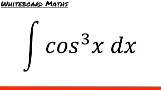 Integral of cos3 x [upl. by Ttej146]