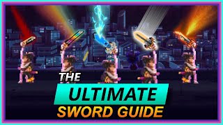 The ONLY Katana Zero SWORD GUIDE Youll Ever Need How To Get Every Sword And What They Do [upl. by Meill]