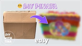 📦 How to make the easiest piñata [upl. by Robaina113]