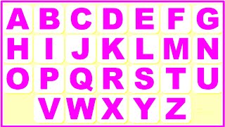 a b c d e f g h i j k l m n o p q r s t u v w x y z  capital alphabet and small alphabet [upl. by Given]