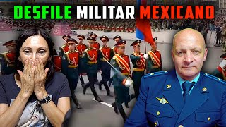 🇲🇽PADRE MILITAR RUSO SE EMOCIONA con LOS SOLDADOS RUSOS en DESFILE MILITAR MEXICANO  RUSIA y MÉXICO [upl. by Duarte]