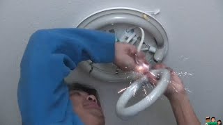 How to change Circline Fluorescent Light Bulb [upl. by Kcub]