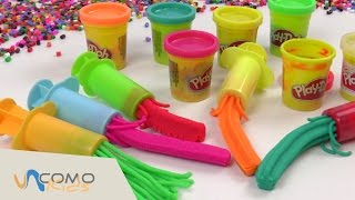 Play Doh plastilina  ¡Formas divertidas [upl. by Teddy]